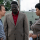 Sam Rockwell, Babou Ceesay and Taraji P. Henson in a scene from The Best of Enemies